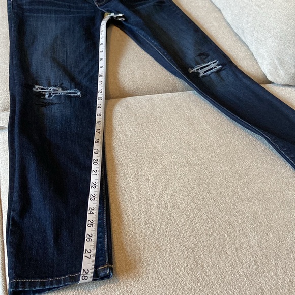 WHBM Skimmer jeans, distressed, size 6. In great condition. - Picture 5 of 13